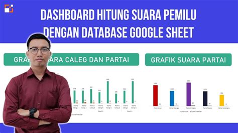 Membuat Dashboard Hitung Suara Pemilu Dengan Database Google Sheet