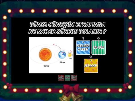 5 SINIF FEN BİLİMLERİ TEST Gameshow quiz