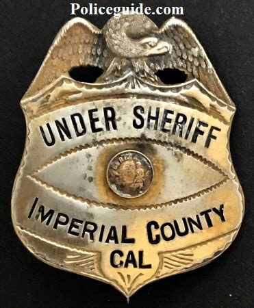 Imperial County Law Badges