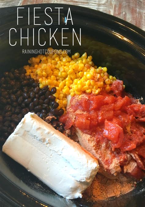 Fiesta Chicken In The Crockpot Recipe Artofit