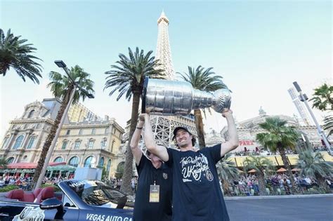 Golden Knights take over Las Vegas strip in Stanley Cup parade - Ice ...