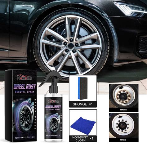 Wheel Hub Renewal Agent Rayhong Rust Remover Spray Car Rust Remover