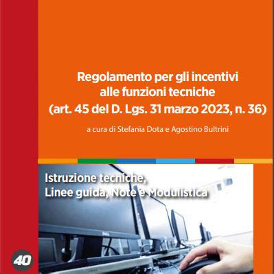 Quaderno Anci Regolamento Agli Incentivi Alle Funzioni Tecniche