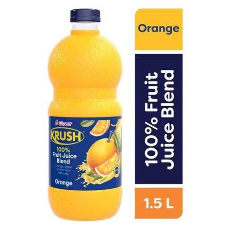 Clover Krush Fruit Juice Blend 100 Orange 1 5l Offer At Pick N Pay Liquor