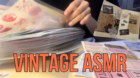 Asmr No Talking Asmr Vintage Asmr Youtube