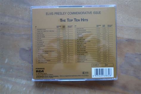 Elvis Presley The Top Ten Hits 2x Cd Kaufen Auf Ricardo