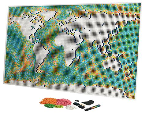 Lego Commercialise Une Carte Du Monde Construire Pour Indiquer Vos