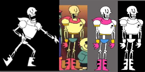 Underpants (Sr Pelo's Undertale) Comparison - Papy by Abbysek on DeviantArt