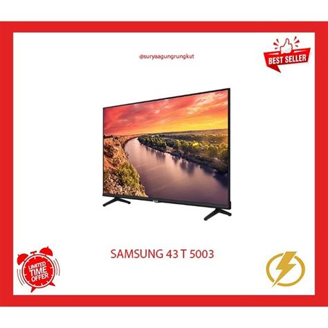 Jual Digital Led Tv Samsung 43 Inch Full Hd 43 T 5003 Shopee Indonesia