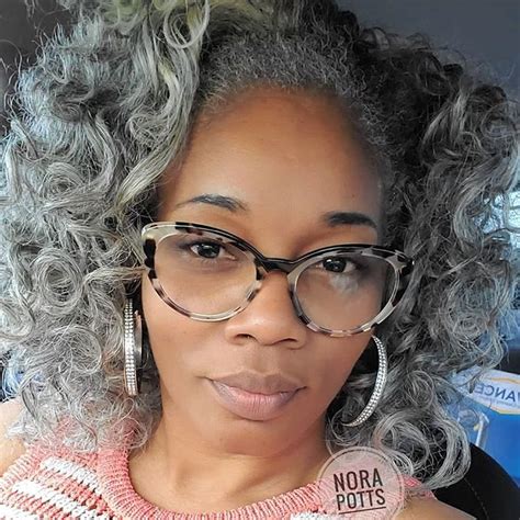 Pin By Omarion Benjamin On Nora Tesa Potts Gorgeous Gray Hair Womens