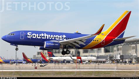 N7880d Boeing 737 7k5 Southwest Airlines Tim Pruitt Jetphotos