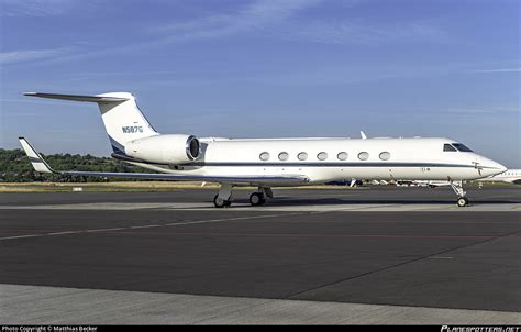 N587G General Dynamics Corp Gulfstream G550 (G-V-SP) Photo by Matthias ...