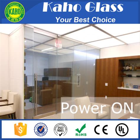 Energy Saving Smart Switchable Pdlc Window Film For Smart Glass For Office Glass Partition Wall