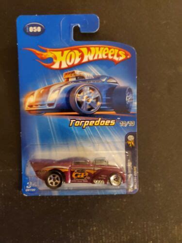 2005 Hot Wheels First Editions Torpedoes 10 10 Willys Coupe Maroon