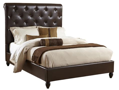 King Sleigh Upholstered Bed from Prime Resource International (1886-270 ...