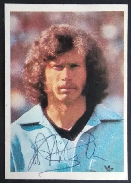 PAUL BREITNER BAY München DFB Bergmann Fußball WM 74 14 Original