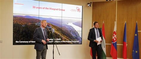 The Ceremony Of Handing Over The Presidency Of The Visegrad Group In