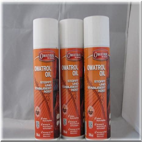 3 X Owatrol Huile Protection Contre La Rouille Rouille Versiegelung 300