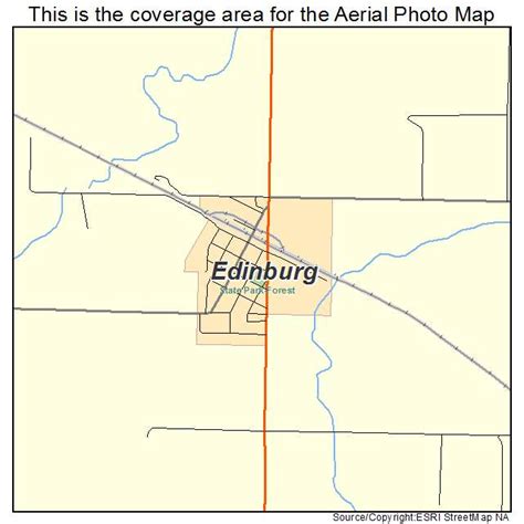 Aerial Photography Map Of Edinburg Nd North Dakota