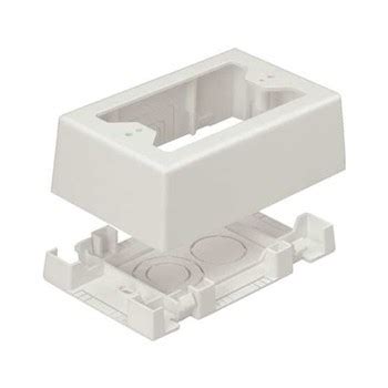 Panduit Caja Sencilla Con Adhesivo Blanco Para Ducto LD Y T45 1 Pieza