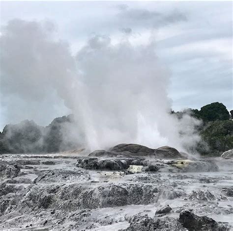 The Magnificent Pōhutu Geyser