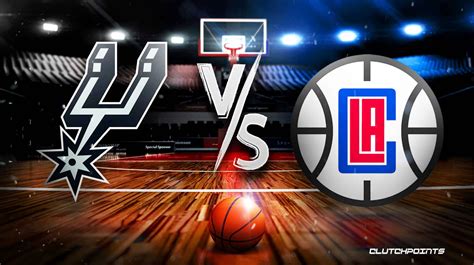 Nba Odds Spurs Clippers Prediction Pick How To Watch