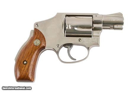 Smith And Wesson Model 40 Centennial 38 Special Nickel For Sale