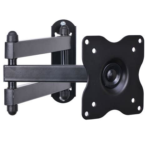 Videosecu Ml12b Tv Lcd Monitor Wall Mount Full Motion 15 Inch Extension