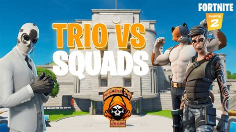 FORTNITE BATTLE ROYALE TRIO VS SQUAD YouTube