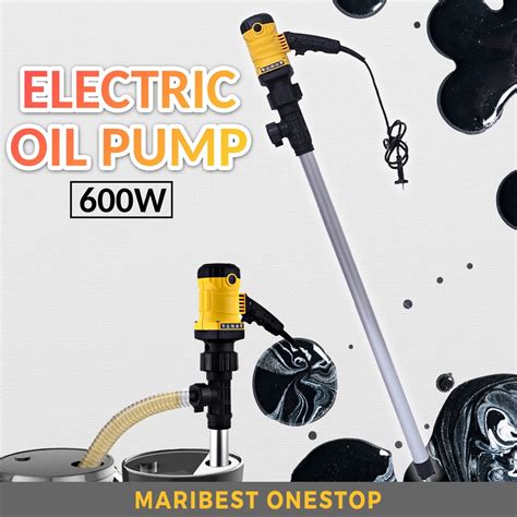 Portable Oil Pump Electric Oil Pump Oil Extractor Pump Drum Pump Electric Barrel Pump Pam Minyak