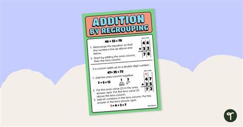 Rename And Regroup Teach Starter Worksheets Library