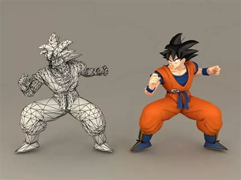 Dragon Ball Son Goku Free 3d Model Max Vray Open3dmodel 126041