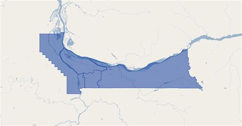 Multnomah County Or Commissioner Districts 2010 Gis Map Data