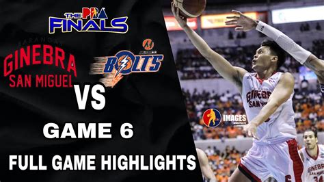 Ginebra Vs Meralco Game Full Game Highlights Youtube