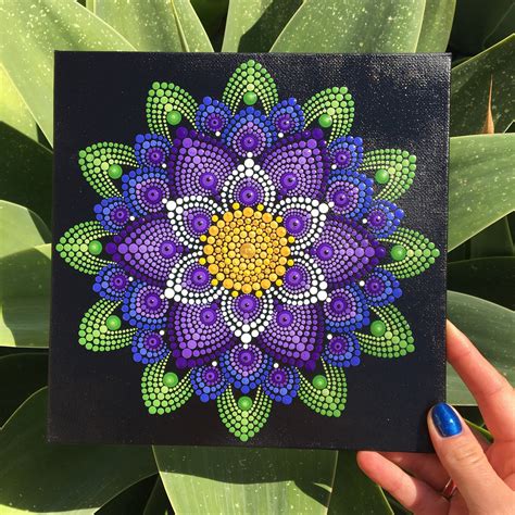 Excited To Share This Item From My Etsy Shop Violet Flower Dot