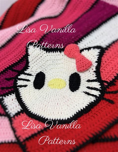 Hey There Cat Face/ Crochet Pattern/ PDF Download Blanket Pattern - Etsy