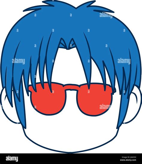 Anime Boy Blue Hair Glasses / Anime Boy Purple Hair Wallpapers Top Free ...