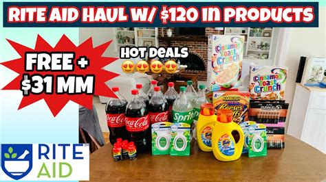 RITE AID HAUL Lots Of Amazing Deals This Week Couponing At Rite Aid