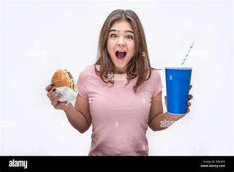 Sexy Girl Chugging Soda Burping Image Telegraph