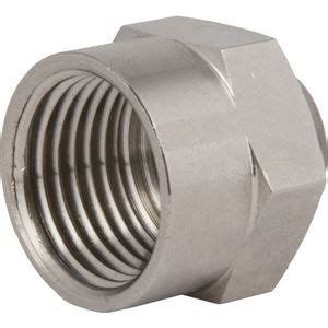 M32 X 1 5 Male To 1 NPT Female Nickel Plated Brass Adapter Fastenal