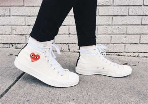 Cdg X Converse Instagram Savannahmonaco Outfits With Converse