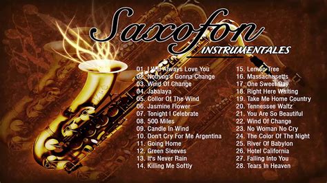 Las Mejores Canciones En Saxofon Instrumental 🎸 Baladas Romanticas