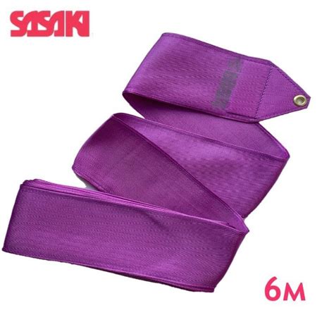 Лента SASAKI для художественной гимнастики M-71 6 м (фиолетовая ...