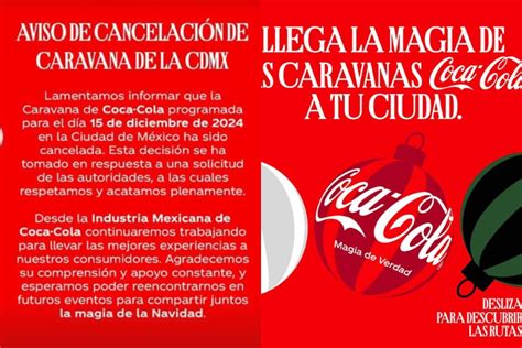 CDMX cancela Caravana Coca Cola 2024 Gobierno de la Ciudad de México