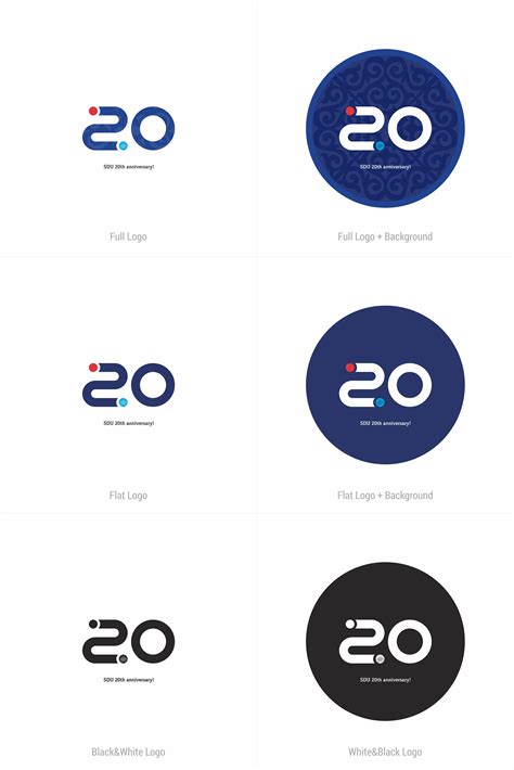 Logo for "SDU 20th anniversary" :: Behance