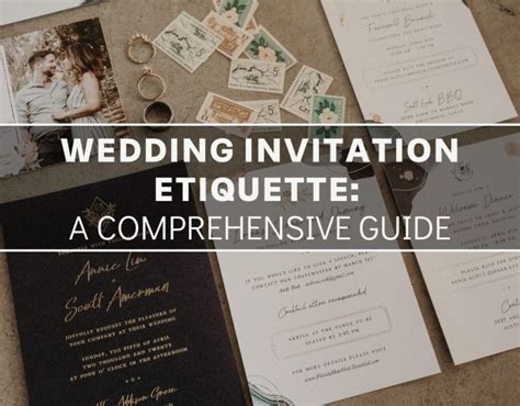 Wedding Invitation Etiquette: A Comprehensive Guide - Nikkolas Nguyen