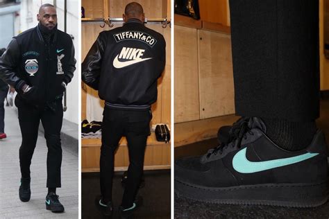 LeBron James já estreou a collab entre Nike e Tiffany Co Moda