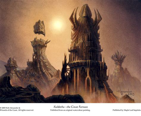 Kuldotha – The Great Furnace – Rob Alexander Art Studios