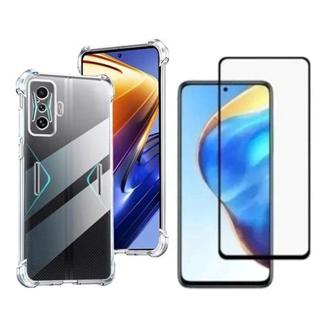 Capa Case Anti Impacto Xiaomi Poco F Gt Pel Cula Vidro D Na