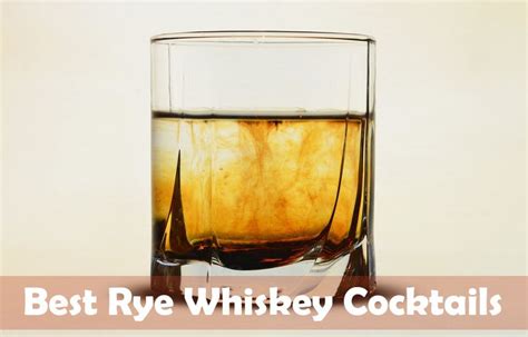 Best Rye Whiskey Cocktails That Will Satisfy Your Cravings - DF